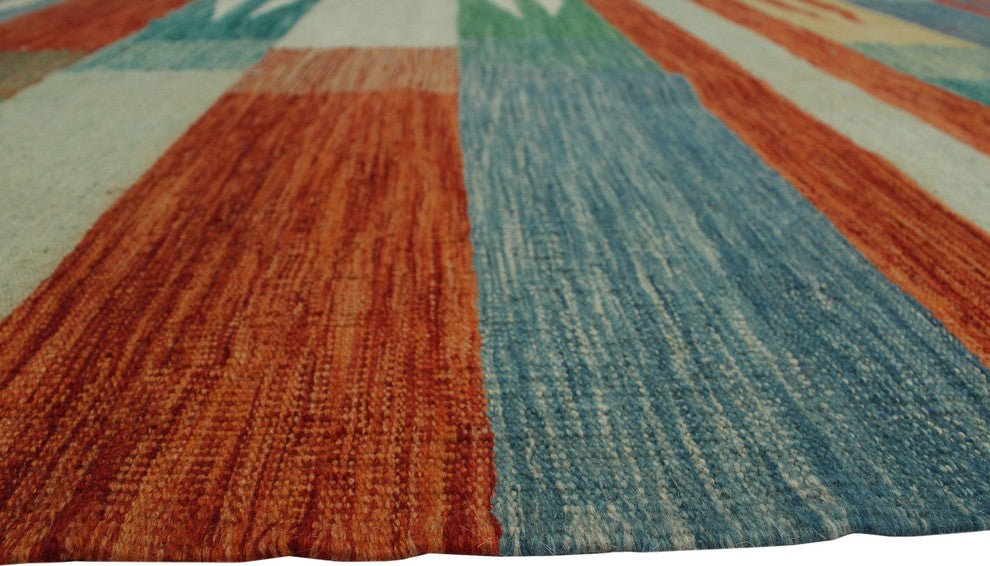 Winchester Kilim Nikolai Orange Rug