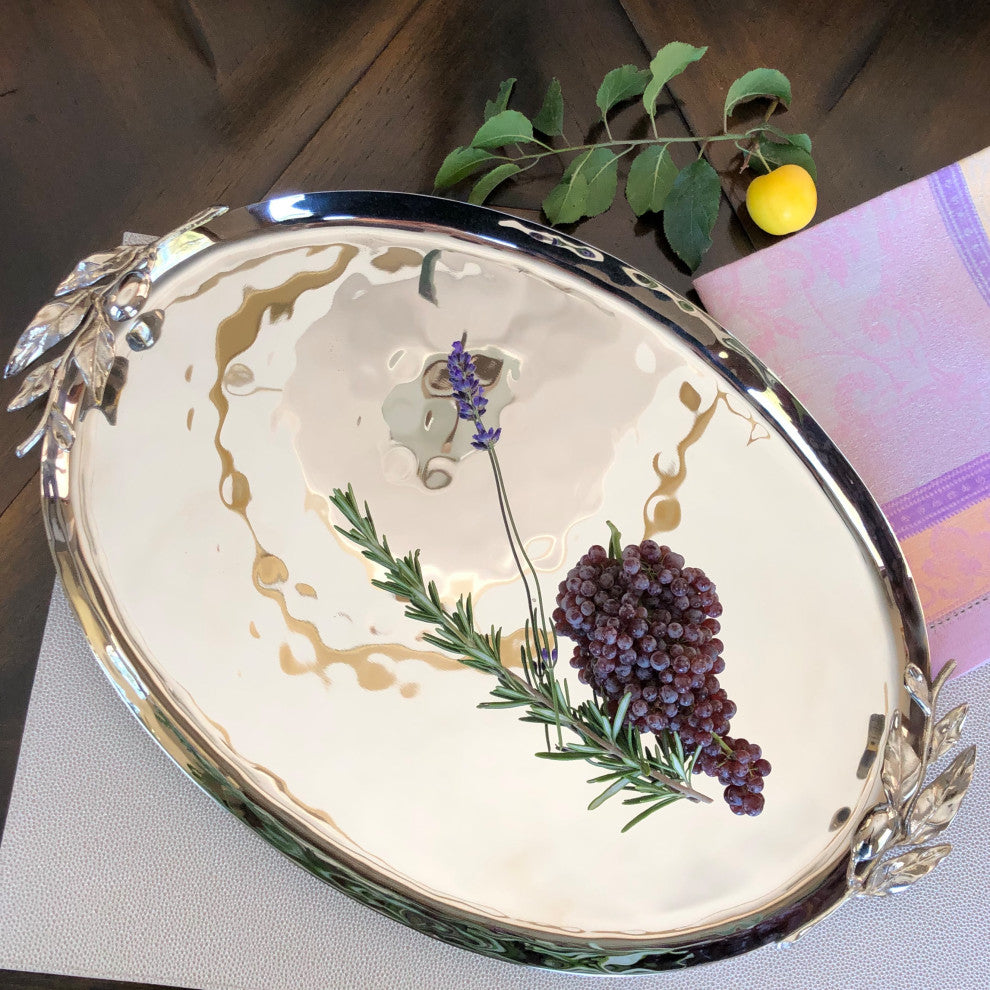 Oliveira Large Oval Tray