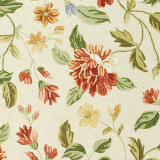 Safavieh Chelsea Hk117A Floral Rug, Ivory/Beige, 2'6"x6'0" Runner