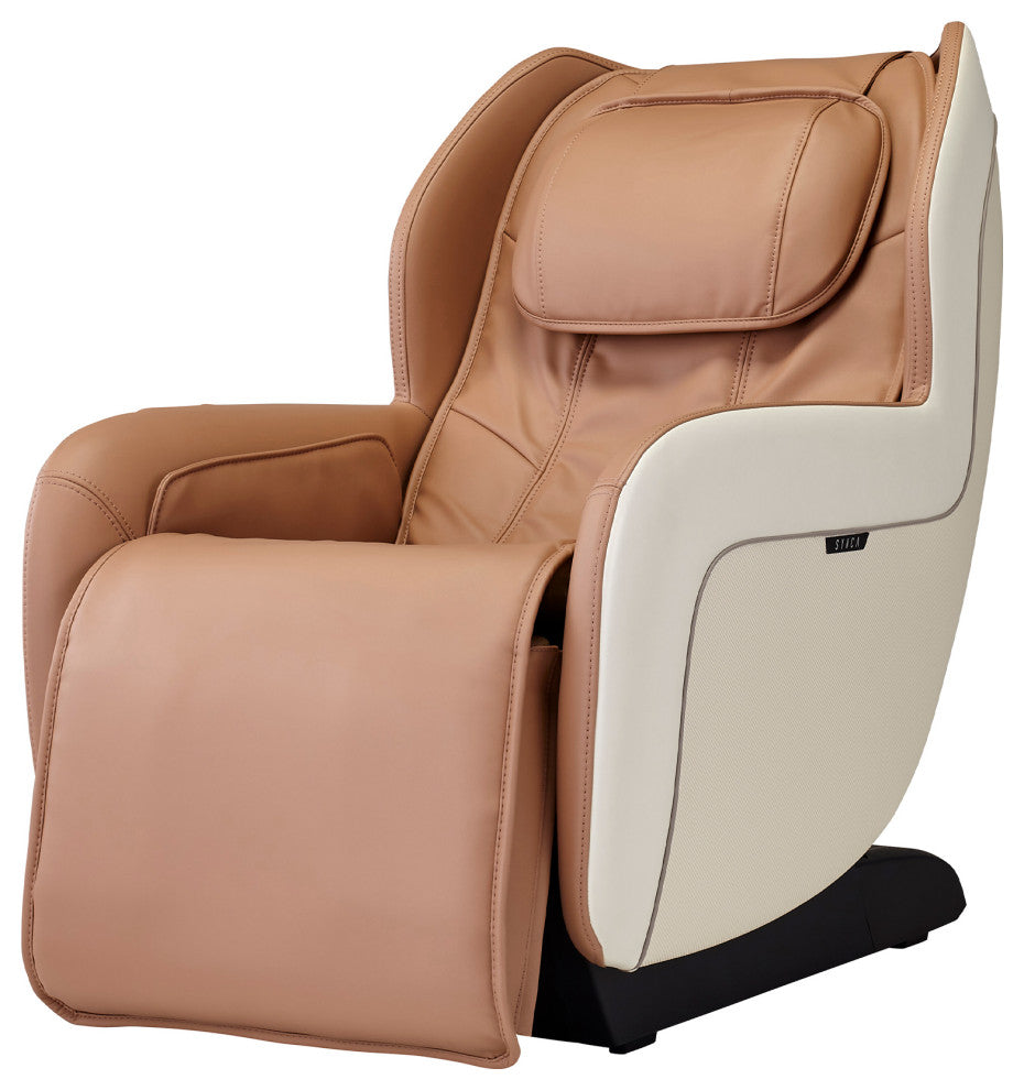 CirC+ Zero Gravity SL Track Heated Massage Chair | Quad Roller Massage Robot, Beige