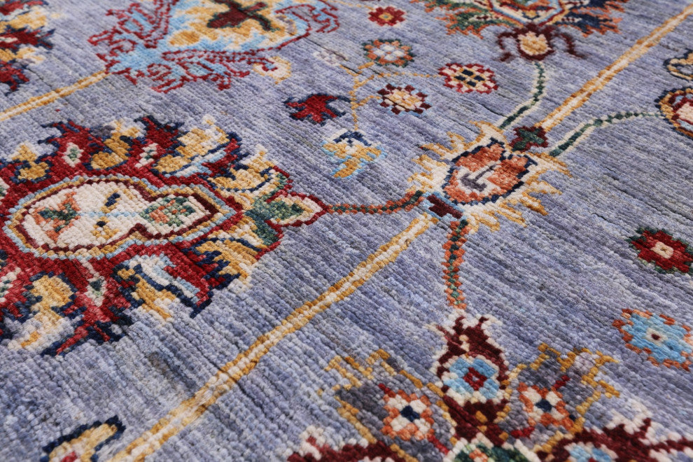 2' 7" X 4' 2" Persian Tabriz Handmade Wool Rug Q8386