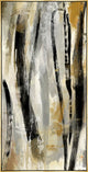 Neutral Expression II, 37.25"x73.25", Gold Leaf Gallery Float