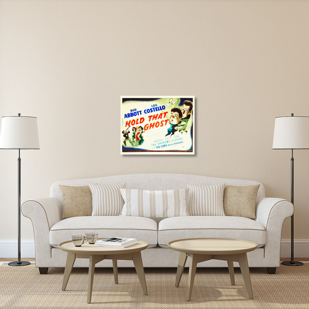 "Abbott & Costello - Hold That Ghost" Canvas by Hollywood Photo Archive, 36x28"