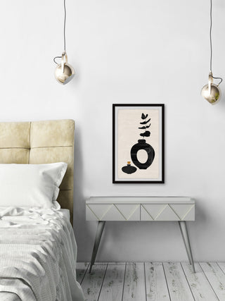 "Dramatic Display" Framed Painting Print, 12x18