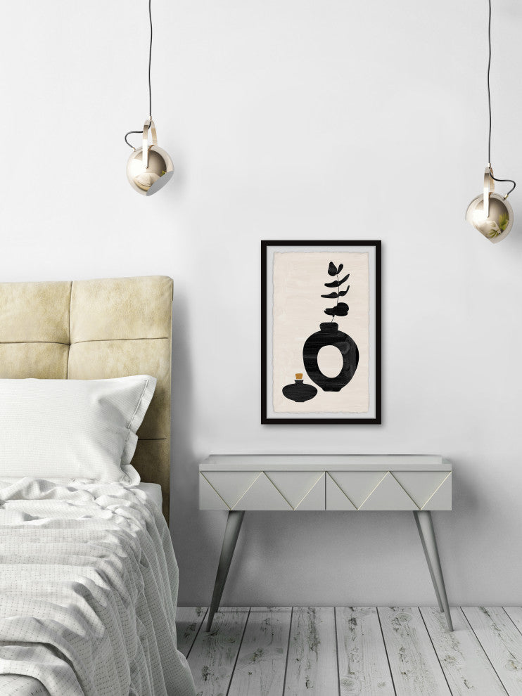 "Dramatic Display" Framed Painting Print, 12x18