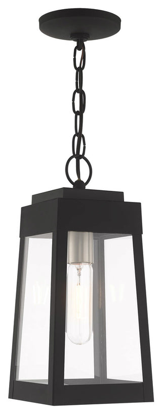 Livex Lighting Black 1-Light Outdoor Pendant Lantern
