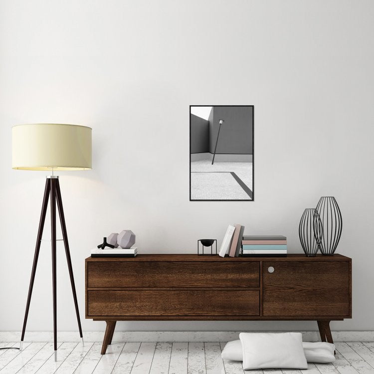 "Unstable Balance" Framed Canvas Giclee by Olavo Azevedo, 21x31"