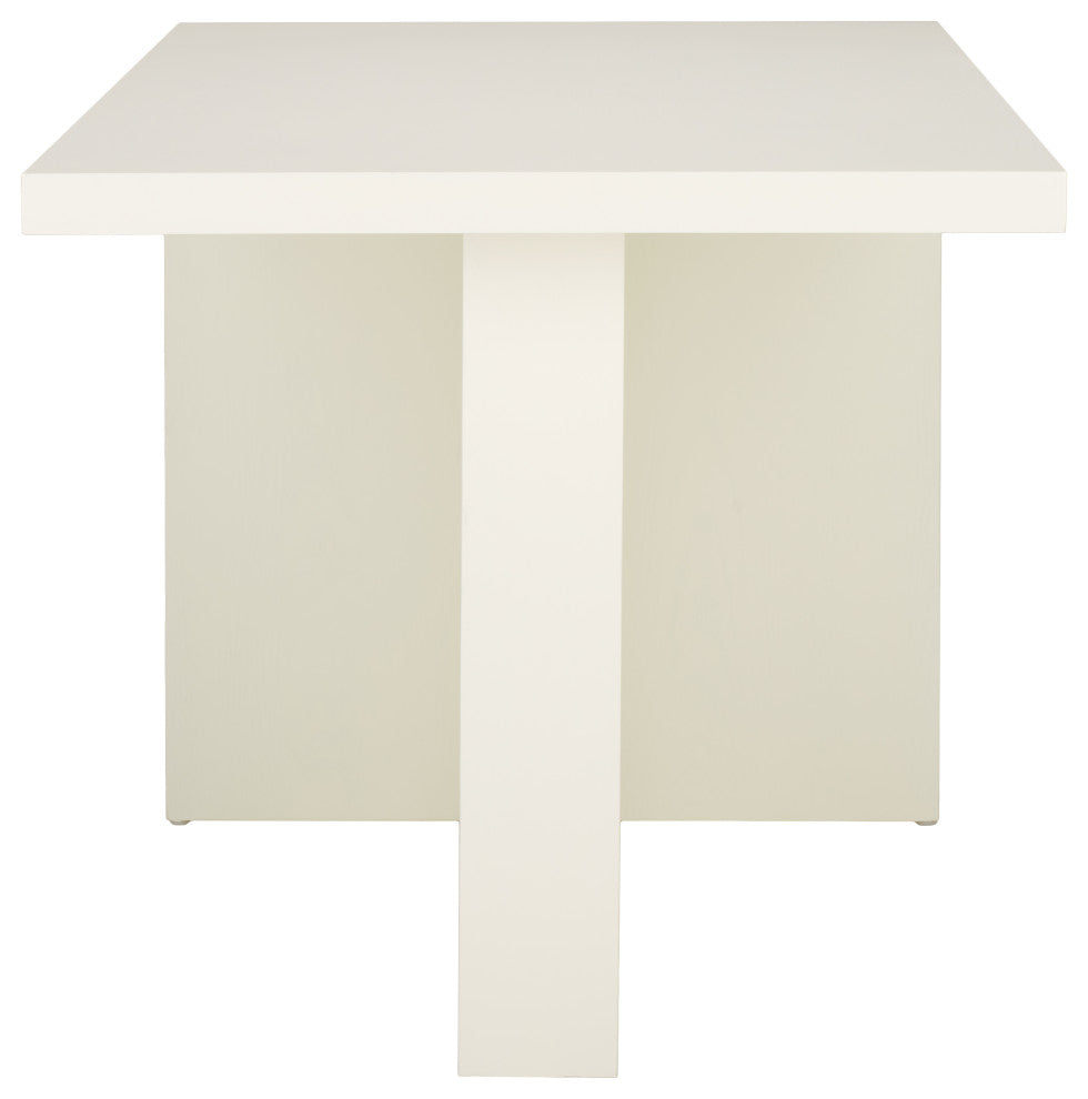 Safavieh Assana Dining Table, Ivory, Ivory