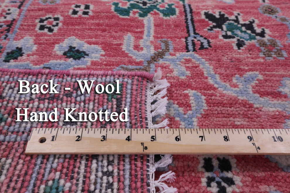 5' 1" X 8' 2" Hand Knotted Turkish Oushak Wool Rug - Q15939