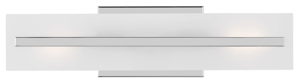 Dex Small Two Light Wall / Bath, Chrome