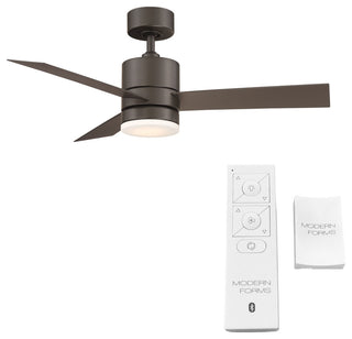 Axis 3-Blade Smart Ceiling Fan 44" Bronze, 2700K LED Kit