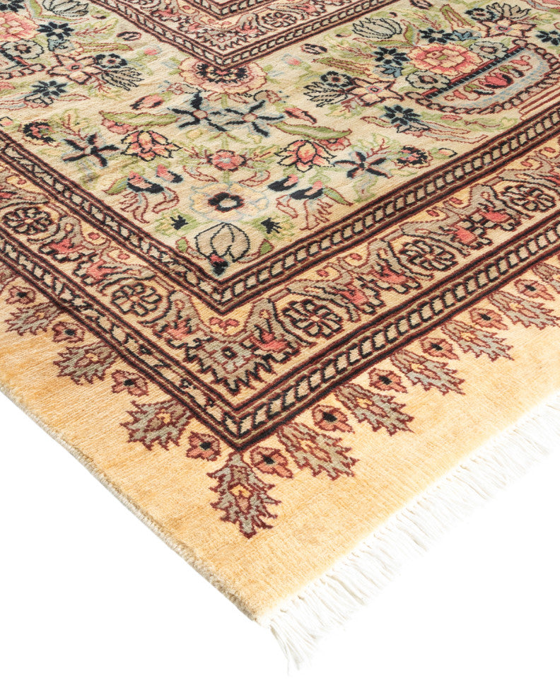 Mogul, One-of-a-Kind Hand-Knotted Area Rug Ivory, 12' 0" x 18' 7"