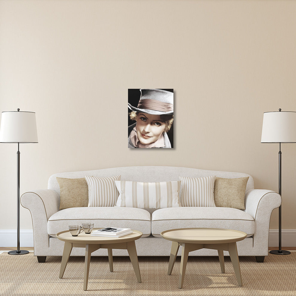 "Greta Garbo" Stretched Canvas Giclee by Hollywood Photo Archive, 23"x30"