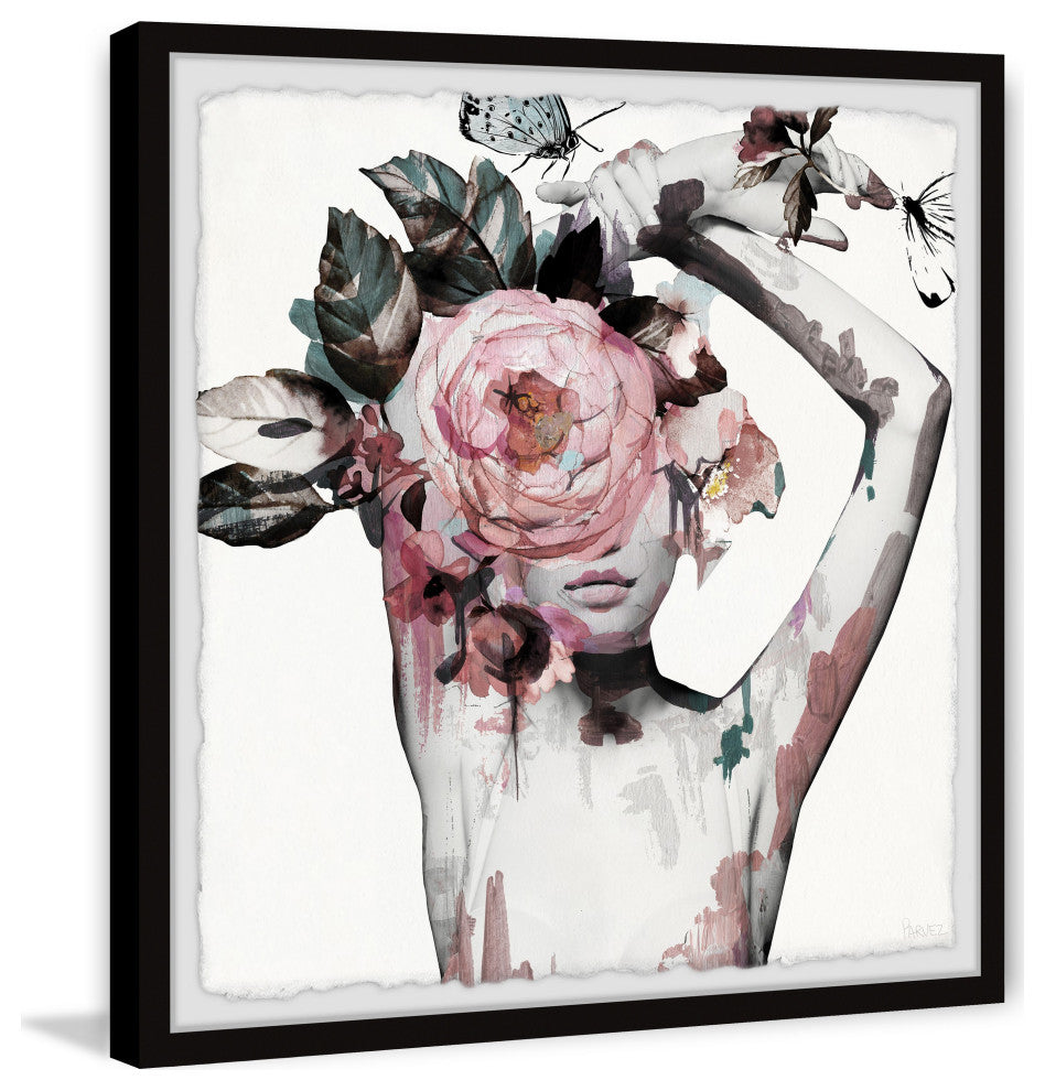 "Tainted Crown" Framed Painting Print, 18"x18"