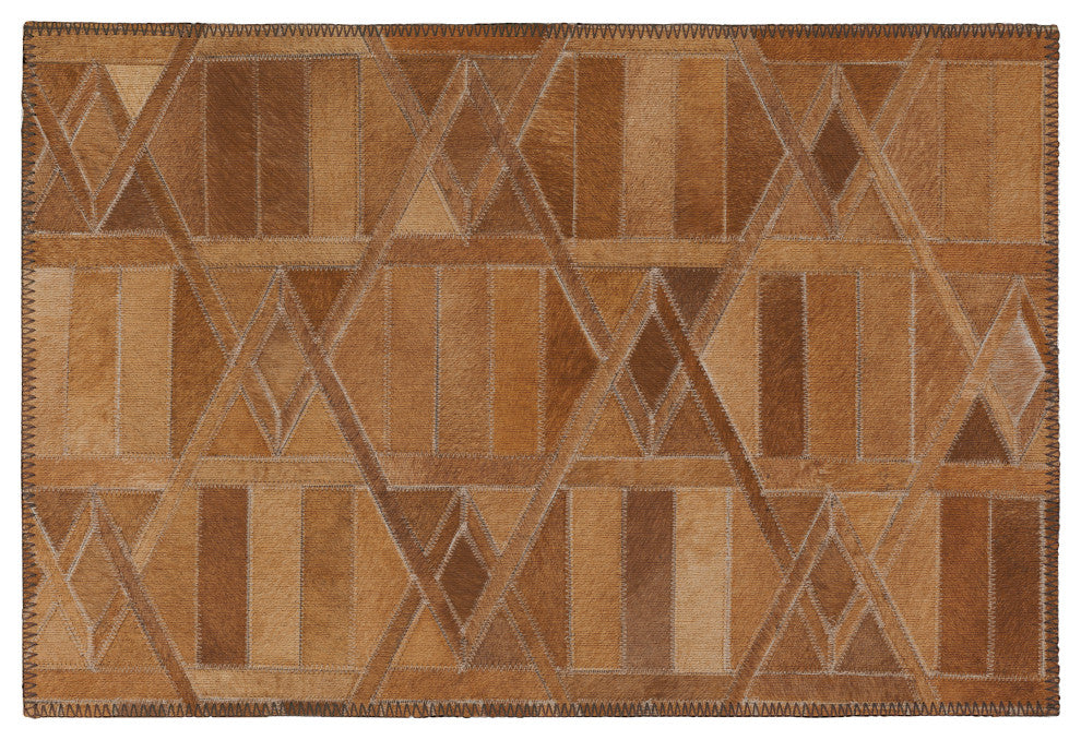 Indoor/Outdoor Stetson SS4 Spice Machine Washable 1'8" x 2'6" Rug