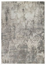Yasmin Acy Area Rug, Gray, 3'11" x 5'11", Abstract