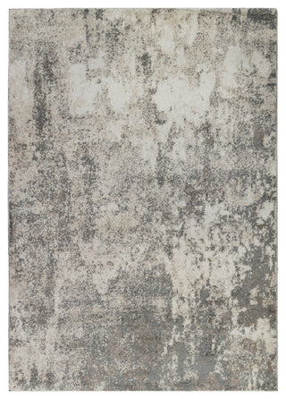 Yasmin Acy Area Rug, Gray, 3'11" x 5'11", Abstract