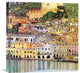 "Malcesine On Lake Garda 1913" Stretched Canvas Giclee by Gustav Klimt, 22"x22"