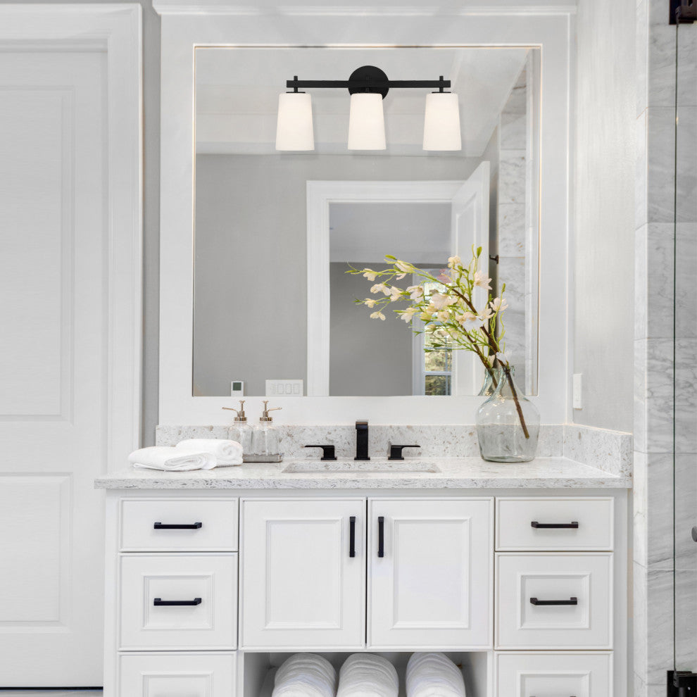 Colton 3 Light Black Wall Mount