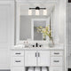 Colton 3 Light Black Wall Mount