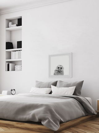 "Those Big Eyes" Framed Painting Print, 24"x24"