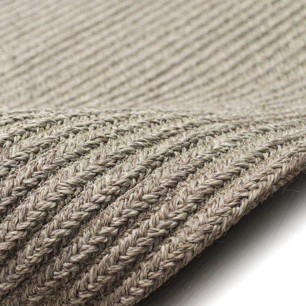 Calais Solid Indoor/Outdoor Rug, Gray, 7'6"x9'6"
