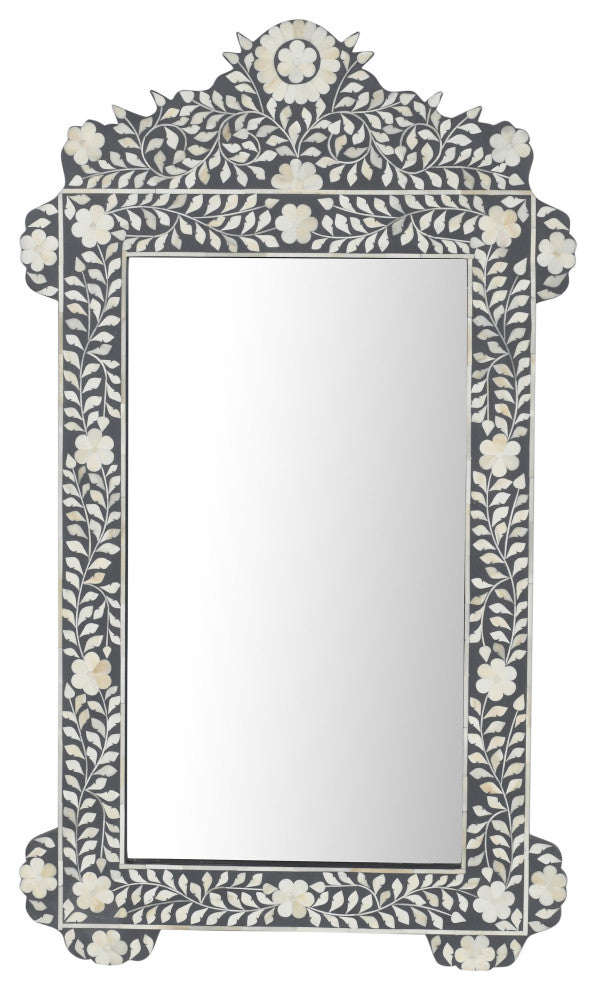Tenjiku Bone Inlay 48"x28" Mirror