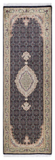 Mogul, One-of-a-Kind Hand-Knotted Area Rug Yellow, 2' 7 x 8' 2
