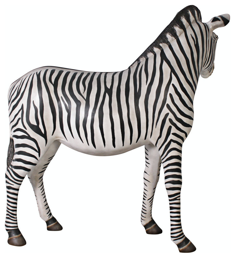 Grand Scale Adult Zebra Statue