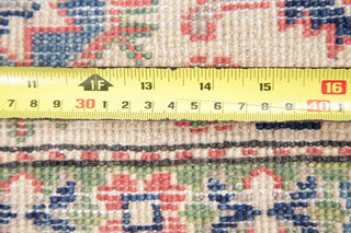 Pakistani Traditional Kazak Hand-Knotted Area Rug Oriental, Red, 6'9"X4'11"