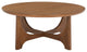 Safavieh Couture Sasha Wood Coffee Table, Medium Oak