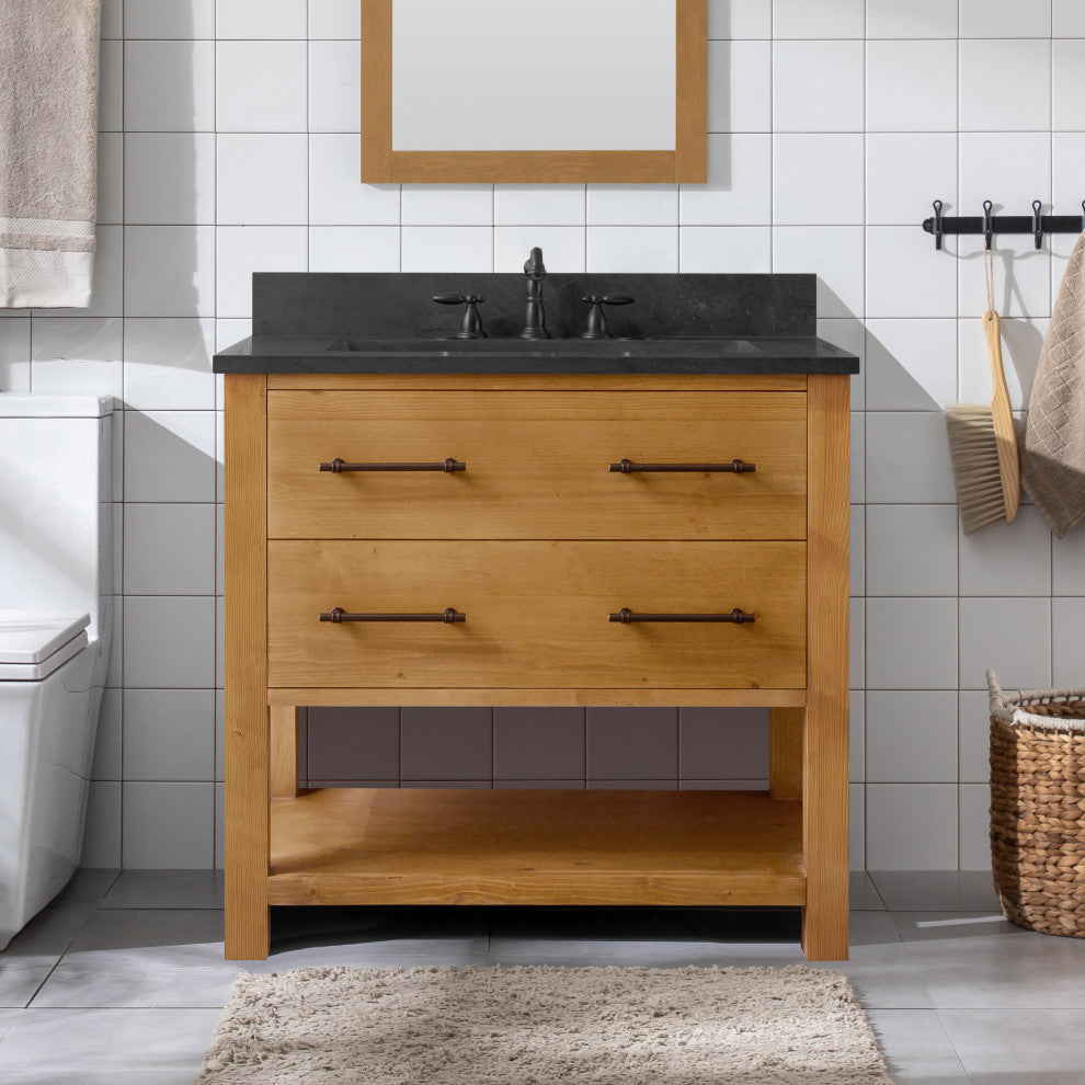 Windwood 36" Bathroom Vanity, Natural