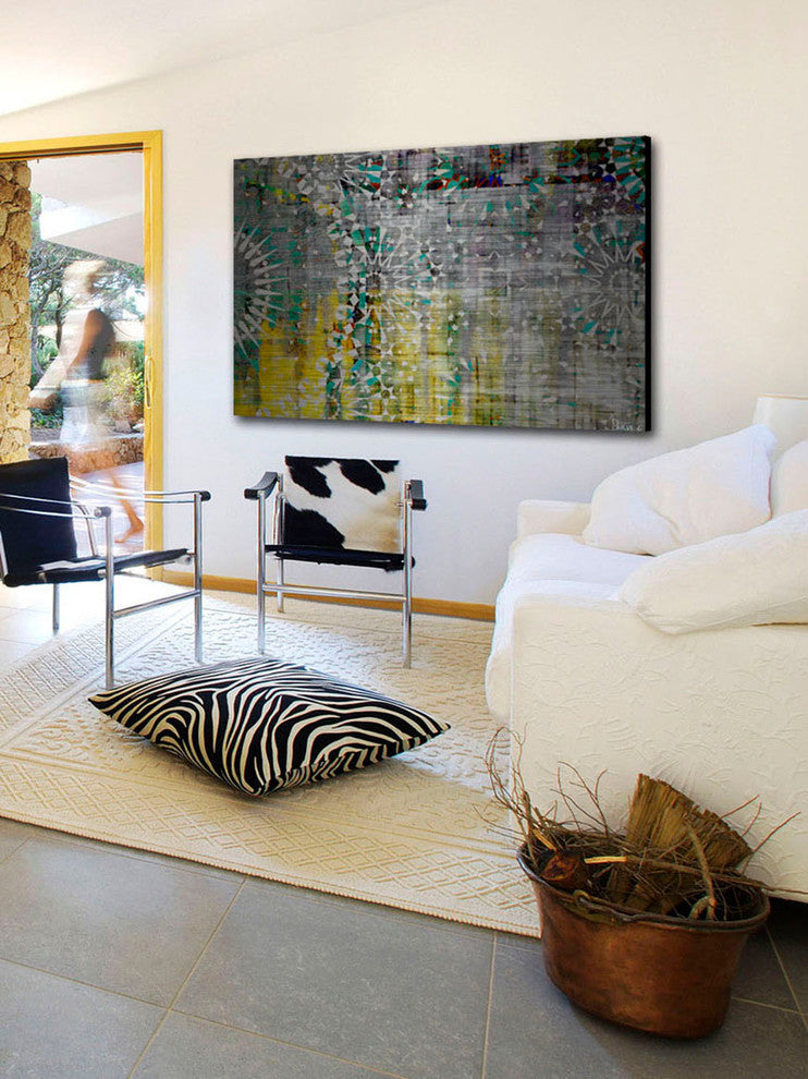 "Agadir" Print on Brushed Aluminum, 60"x40"