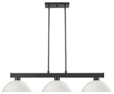 Z-Lite 152-DMO14 Cobalt 3 Light 49"W Linear Pendant - Matte Black