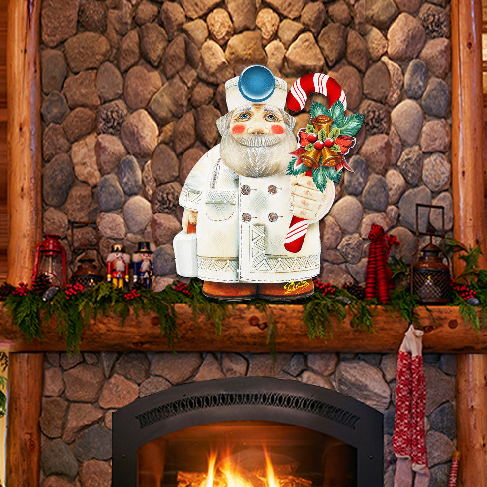 Doctor Santa Door Hanger