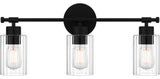 Quoizel CAP8623 Caputo 3 Light 24"W Bathroom Vanity Light - Matte Black