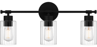 Quoizel CAP8623 Caputo 3 Light 24"W Bathroom Vanity Light - Matte Black