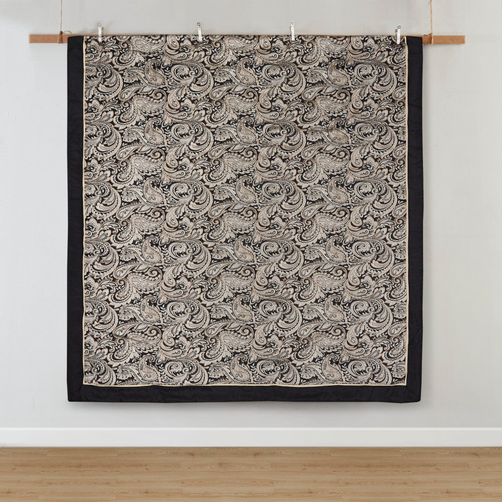 Madison Park Jacquard 12-Piece Comforter Set, King