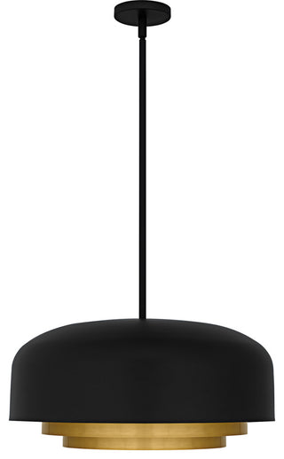 Quoizel FRK2822 Frankie 4 Light 22"W Pendant - Matte Black