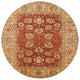 Ahgly Company Indoor Round Mid-Century Modern Area Rugs, 7' Round