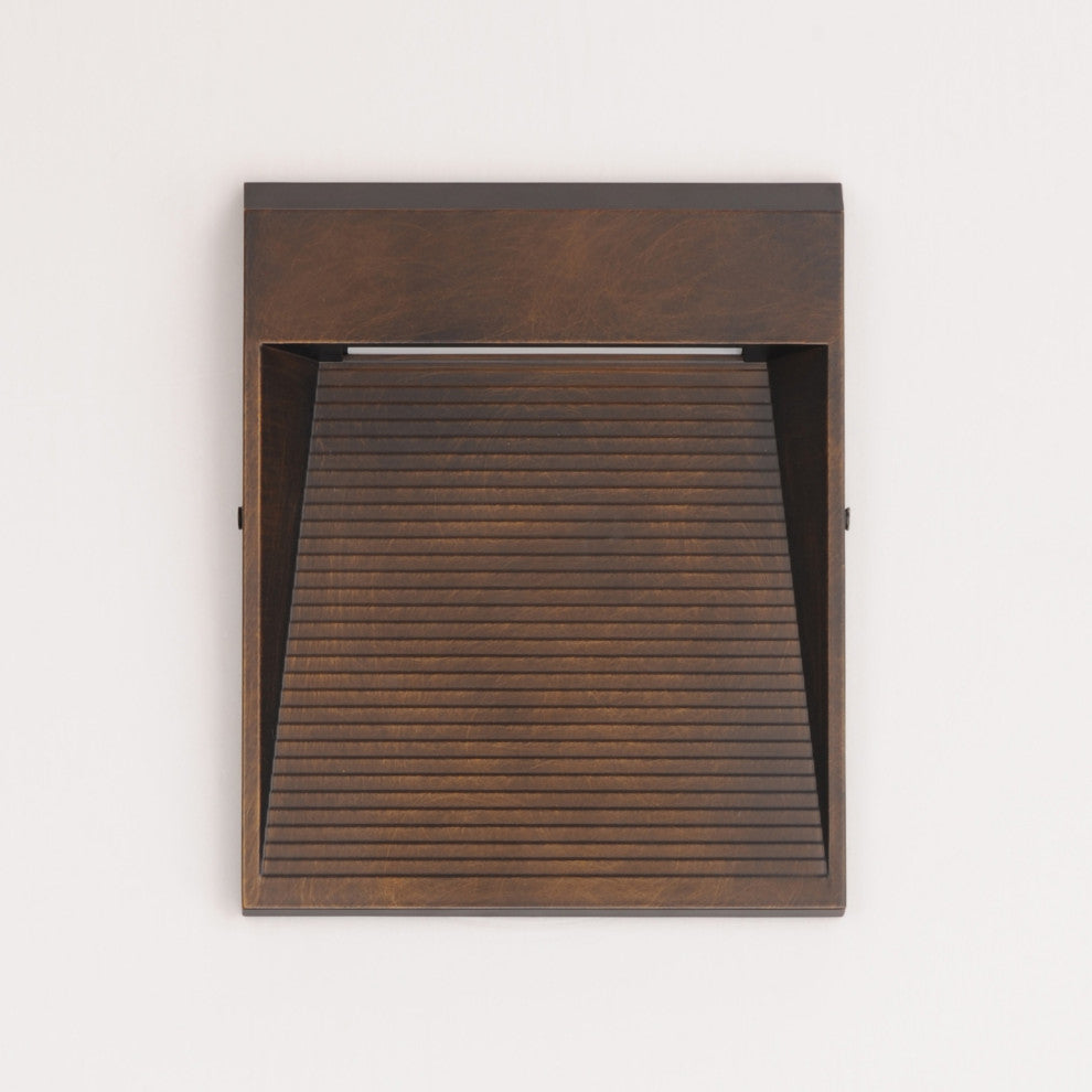 ET2 E41556 Steps 10" Tall Outdoor Wall Sconce - Antique Bronze