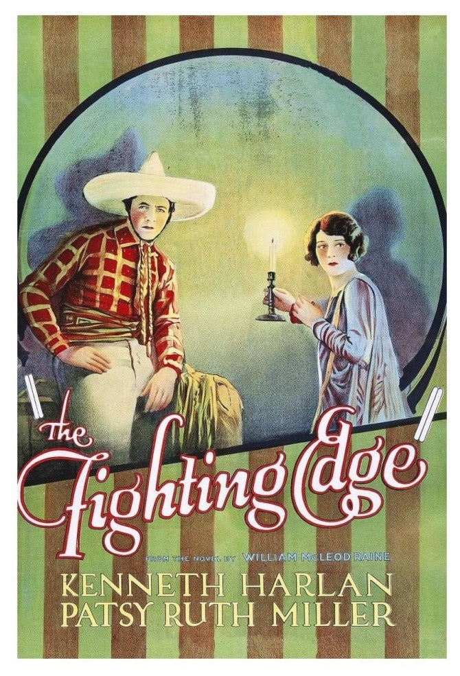 "Vintage Westerns: Fighting Edge" Digital Paper Print, 22"x32"