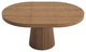 apandi Oval & Round Extendable Wood Dining Table, Walnut