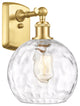 Innovations 516-1W-SG-G1215-8 1-Light Sconce, Satin Gold