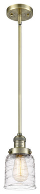 INNOVATIONS 201S-AB-G513-LED 1-Light Mini Pendant Antique Brass