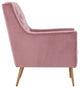 Picket House Furnishings Reese Accent Chair in Blush