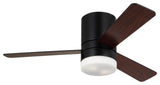 Generation Lighting Era 44" Ceiling Fan Midnight Black