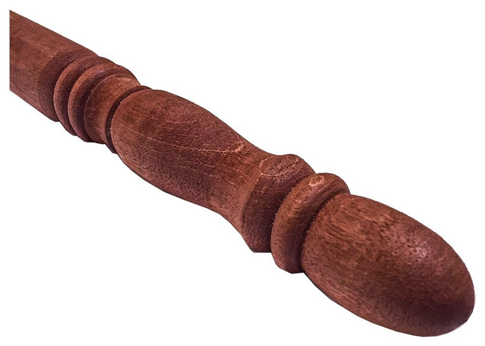 Hardwood Corner Guard 39-1/2" H x 1" Dia. 90 Degree Notch Pack of 2