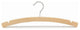 Juniors Arched Wooden Dress or Shirt Hanger, 14", Set of 25