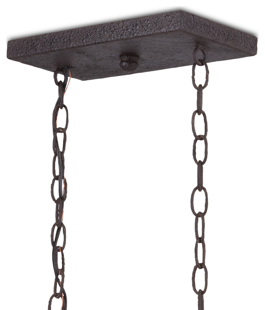 Denison Rattan Lantern, Rectangular